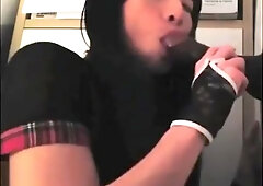 Asian Sissy CD Tranny Sucking BBC Gloryhole Montreal - Nicolexox_mtl