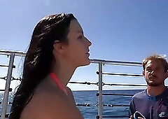 Your cum looks good on her pretty painted toes