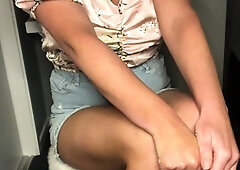 Chubby blonde brianna solo masturbation
