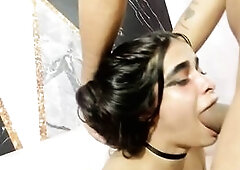 Cute Angel with Braces gets Screwed on BongaCams