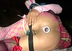 Anal slut exhibition 2