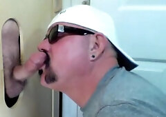 Big Cock Cums To Feed At Gloryhole