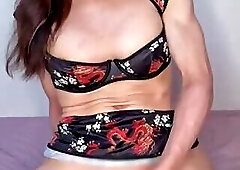 Asian TS in Chinese Dress