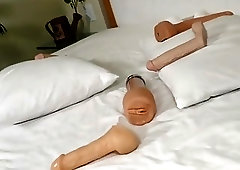 Double Toy Stimulation Leaves Shemale Bella Atrix in Complete Satisfaction