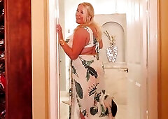 Stripping Out Of My Fresh Costume For U