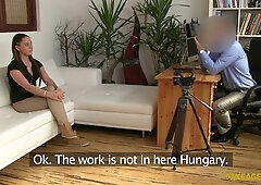 Reality Casting: Tattoed Cutie Loves Sex And Fast Money - Dorina Sweet