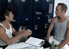 Men: A Tale of Gagging and Muscular Men in College