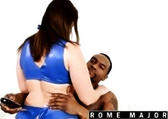 DATEZONE - Tall mother I'd like to fuck in white underware screws herself with a sex tool