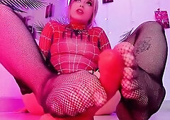 Feet Worship Ignites Wild Spider Dreams