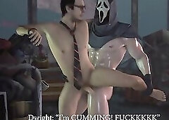 Ghostface fucking Dwight