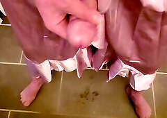 Just a quick one in satin