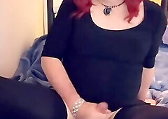 Pantyluvn sissy back in black