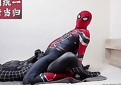 Black Spiderman Fuck Spiderman(Fetishtpe)