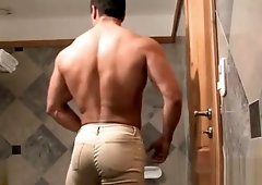 Sexy daddy rough doggy style