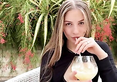 That babe Flirted and Cheated on Her Spouse on Vacation with a Stranger Stud, but This babe Is so Nice-looking