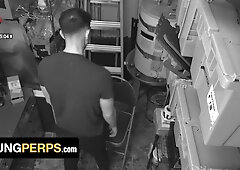 When Vincent Is Suspected Of Shoplifting, The LPO Brings The Perp To The Back Bedroom For Interrogation