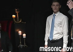 MasonicBoys Supah super-cute lad Dex Devall is romped humid by suited fellow