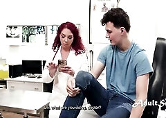 Dr. MILFs Assemble To Teach A Youthful Dude About Butt Banging