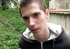 Slim twink begging for that amazing load right here