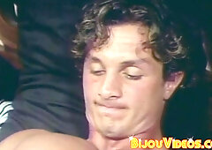 Young vintage gay man goes for deep cock sucking and rimming