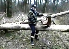 nlboots - dress and boots, camo jack, outdoors - 7