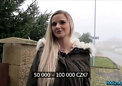 When Katy Pearl walked by me, I almost didn't see how stunningly beautiful this Czech babe was. So when we started talking and she said she was a