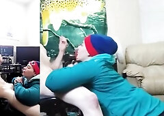 Gobbling on Ramrod like Turkey on Thanksgiving !