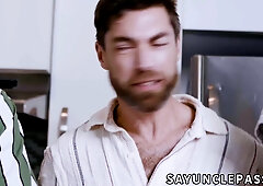 Only Matt and Manuel Skye have a horny foursome in the kitchen