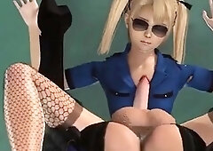 Kasumi x Marie Rose at the Maxwell Gym