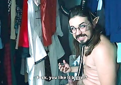 The Chronicles of PORNarnia: The Satyr , The Slut and the Jerk off Wardrobe