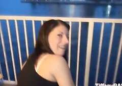 Fresh year anal creampie