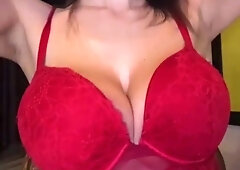 Stepmom with large milky tits