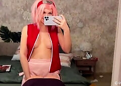 Futanari Jutsu - Sakura Fucks Ino