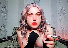 Amateur ladyboy, pretty