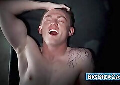 Justin Maxwell Guy Spencer and Zander Woodz checks on their mare sluts