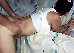 Older, thin Venezuelan woman with saggy titties sells her snatch and gets drilled out of a cock rubber in Cúcuta