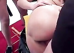 Ribald german older anal group-sex