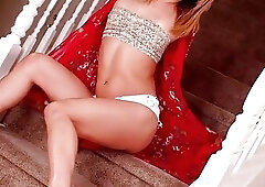 KS jerks solo on the stairs