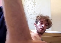 Stoner with Purple Fuck Stick