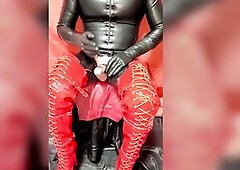 masturbation in latex