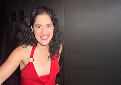 Goofball: Bukkake In Open Mouth Gag Lips