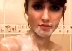 Brunette Solo Webcam Masturbation