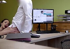 Young Chick Needs Money Badly So Why Satisfies Loan - Kristy Black