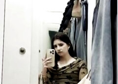 Skinny Thick Teen with Natural Gigantic Booty Bent Over and Screwed at The Mall Real Ejaculation