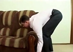 Queen karina dominates 2 guys