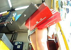 Amazing public upskirt girls