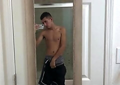BarebackLatinoz: Roman pumping sex tape