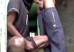 Outdoor pummel with my neighbor on a Sunday morning