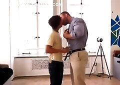 Tattooed bodybuiders banging - Justin Owen