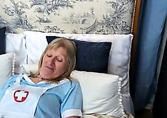 White Hawt Nasty Older UK Lesbo Nurse's Bettie Hayward & Carol Cassidy star in White Sexy Lesbo Nurses (Free Shortened Edit)